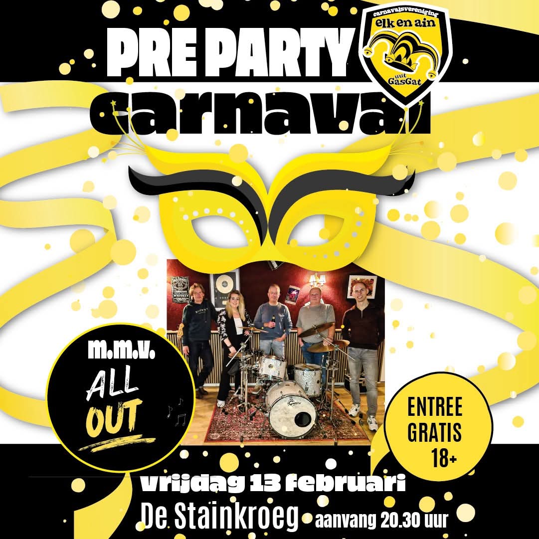 Carnaval pre party 2026